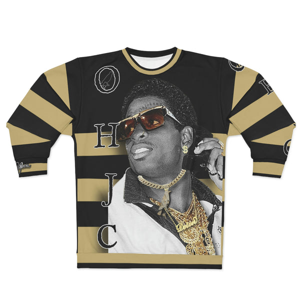 DEION 🏈💰 BLK/Gold 🐝 Unisex Sweatshirt