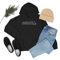 “DIFFERENT” BLACK heart 🖤 Unisex Heavy Blend Hoodie