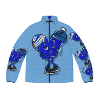 COLD heated 🥶💙 light blue Puffer Jacket