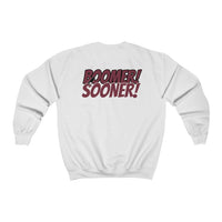 Boomer Sooner OU 🏈 Unisex Heavy Blend™ Crewneck Sweatshirt