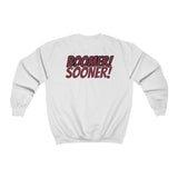 Boomer Sooner OU 🏈 Unisex Heavy Blend™ Crewneck Sweatshirt