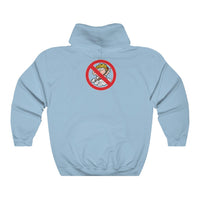 No LOVE 🚫❤️‍🩹 Unisex Heavy Blend™ Hooded Sweatshirt