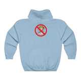 No LOVE 🚫❤️‍🩹 Unisex Heavy Blend™ Hooded Sweatshirt