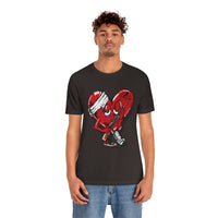 Protect your HEART ❤️‍🩹🔫Unisex Jersey Short Sleeve Tee