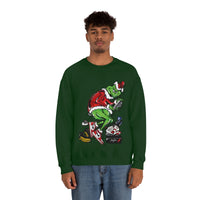 The Grinch 🎁Unisex Heavy Blend™ Christmas Crewneck Sweatshirt