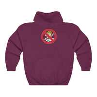 No LOVE 🚫❤️‍🩹 Unisex Heavy Blend™ Hooded Sweatshirt