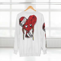 LOVE hurts ❤️‍🩹 AOP Unisex Sweatshirt