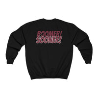 Boomer Sooner OU 🏈 Unisex Heavy Blend™ Crewneck Sweatshirt