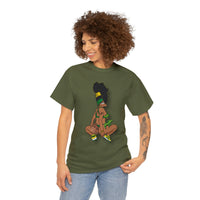 GOOD knees 🧎🏾‍♀️🇨🇬 Unisex Heavy Cotton Tee