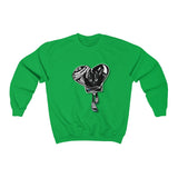 Black Heart 🖤 Unisex Heavy Blend™ Crewneck Sweatshirt