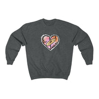 Broken heart 💔  Unisex Heavy Blend™ Crewneck Sweatshirt
