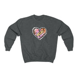 Broken heart 💔  Unisex Heavy Blend™ Crewneck Sweatshirt