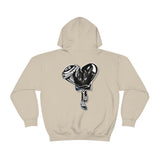 “DIFFERENT” BLACK heart 🖤 Unisex Heavy Blend Hoodie