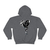 “DIFFERENT” BLACK heart 🖤 Unisex Heavy Blend Hoodie