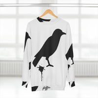 BLACK BIRD logo 🖤🐦AOP Unisex Sweatshirt