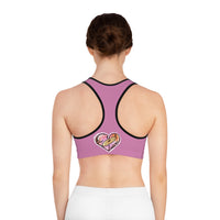LOVE ❤️ Pink Sports Bra