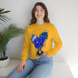 Cold HEARTED 🥶💙 Unisex Heavy Blend™ Crewneck Sweatshirt
