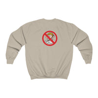 No LOVE 🚫❤️‍🩹 Unisex Heavy Blend™ Crewneck Sweatshirt