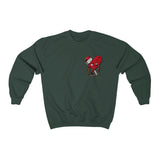 LOVE hurts Small logo ❤️‍🩹 Unisex Heavy Blend™ Crewneck Sweatshirt