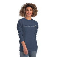 BLACK heart 🖤 small logo Premium Unisex Changer Sweatshirt