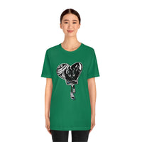BLACK heart 🖤 Unisex Jersey Short Sleeve Tee