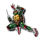 Rafael 🍒🐢 Ninja Turtles Unisex Heavy Blend™ Crewneck Sweatshirt