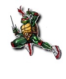 Rafael 🍒🐢 Ninja Turtles Unisex Heavy Blend™ Crewneck Sweatshirt